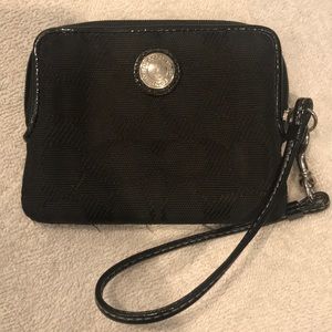 Coach wallet with strap